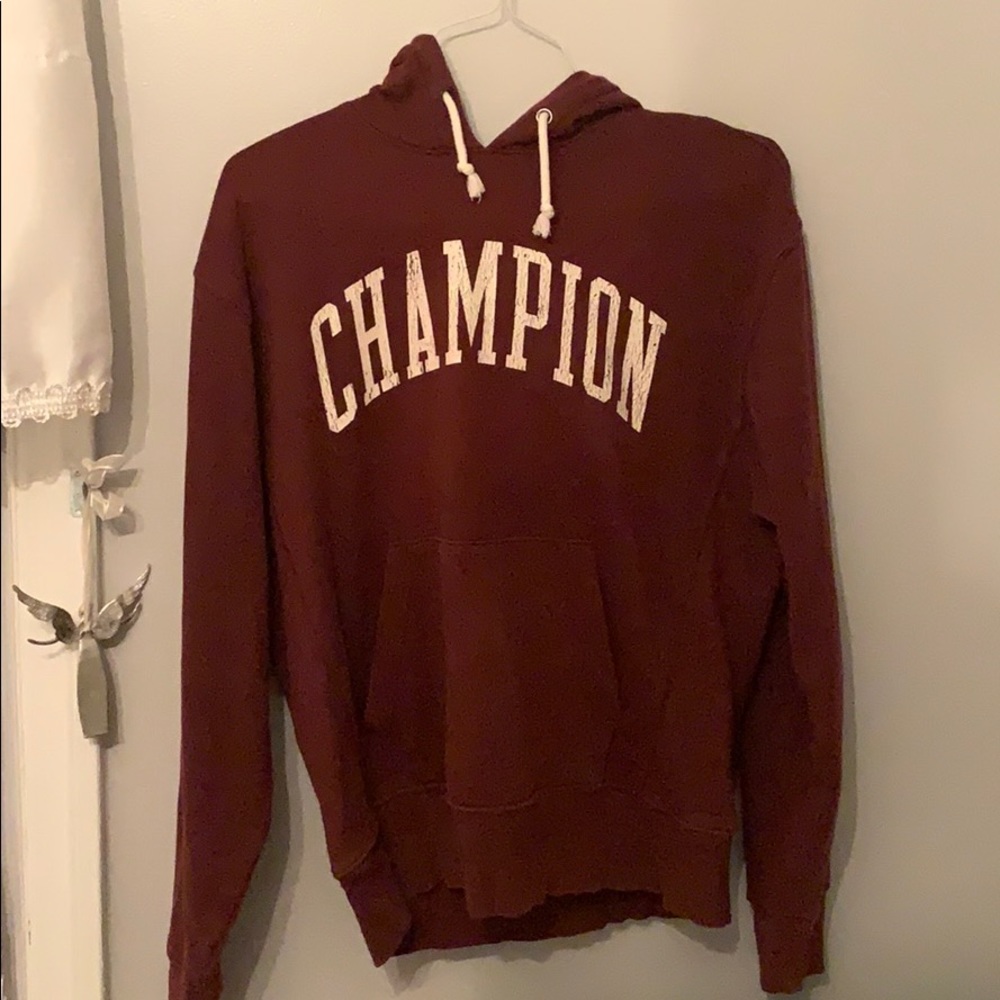 Champion Maroon Hoodie | medium